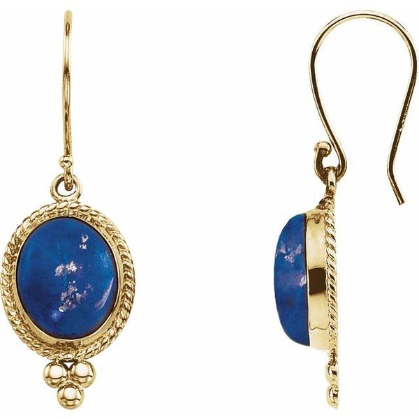 Cabochon Earrings