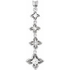 Journey Floral Graduated Pendant