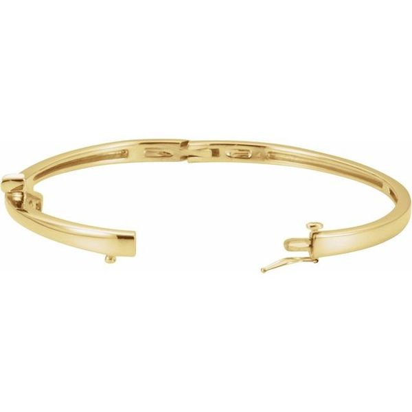 Journey Hinged Bangle Bracelet - Image 2