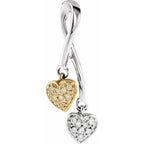 Double Heart Pendant