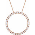 Accented Circle Necklace