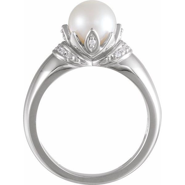 Accented Pearl Ring - Image 2