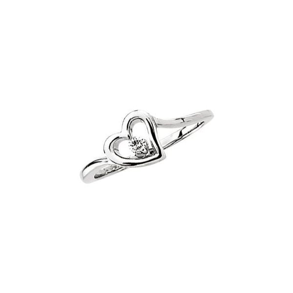 Accented Heart Ring