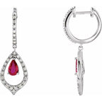 Accented Dangle Earrings