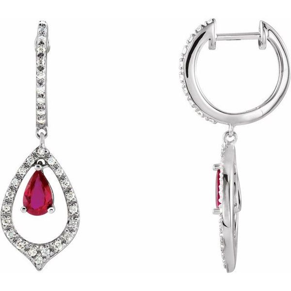 Accented Dangle Earrings