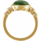 Accented Bezel-Set Ring - Image 2
