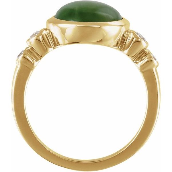 Accented Bezel-Set Ring - Image 2