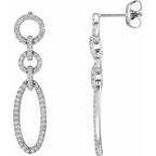 Accented Geometric Earrings