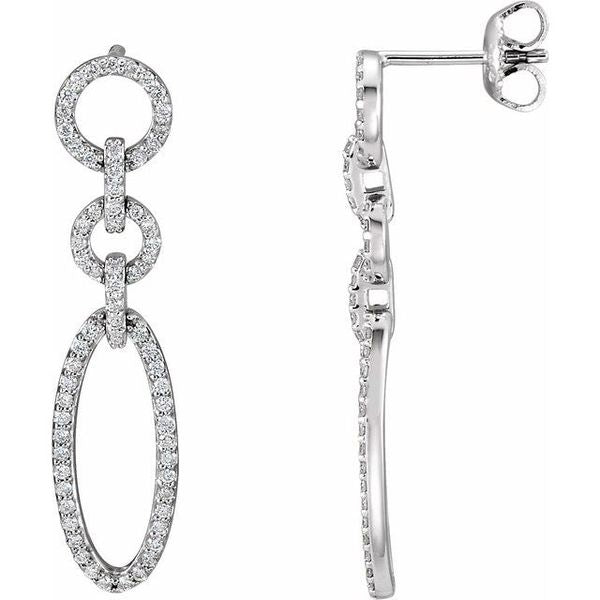 Accented Geometric Earrings