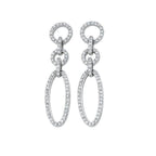 Accented Geometric Earrings - Image 2