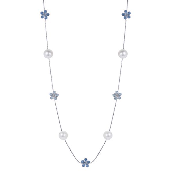 Sterling Silver Freshwater Pearl Necklace