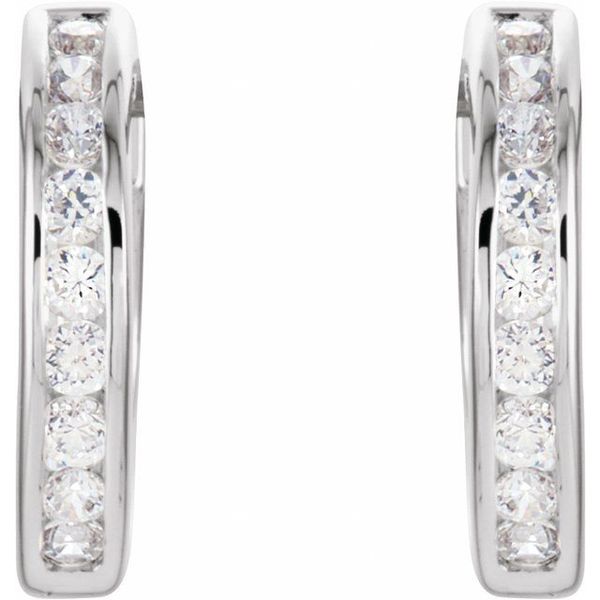Hinged Hoop Earrings - Image 2
