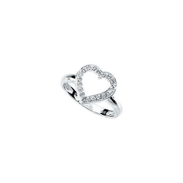 Accented Heart Ring