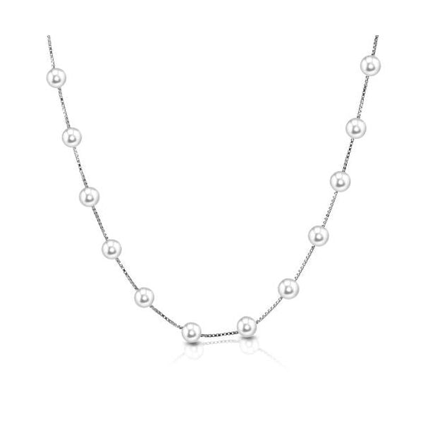 Sterling Silver Freshwater Pearl Necklace