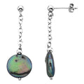Coin Pearl Earrings