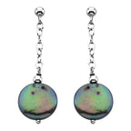 Coin Pearl Earrings - Image 2