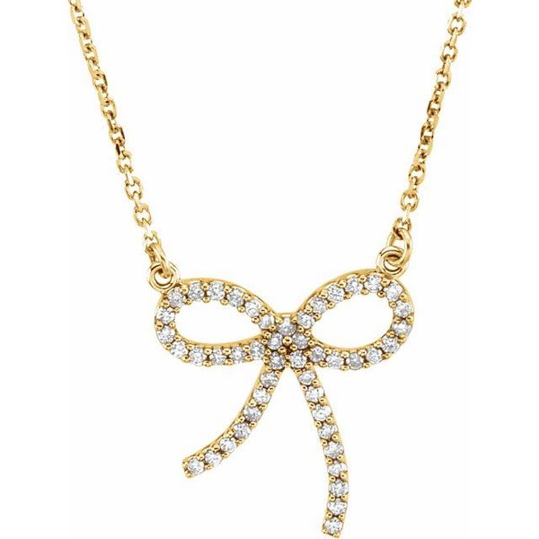 Bow Necklace