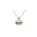 Accented Alligator Skin Necklace