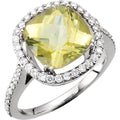 Halo-Style Ring
