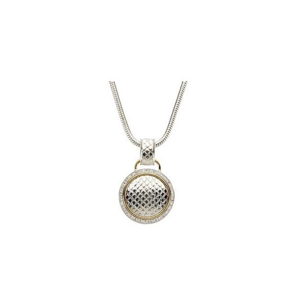 Accented Snake Skin Necklace