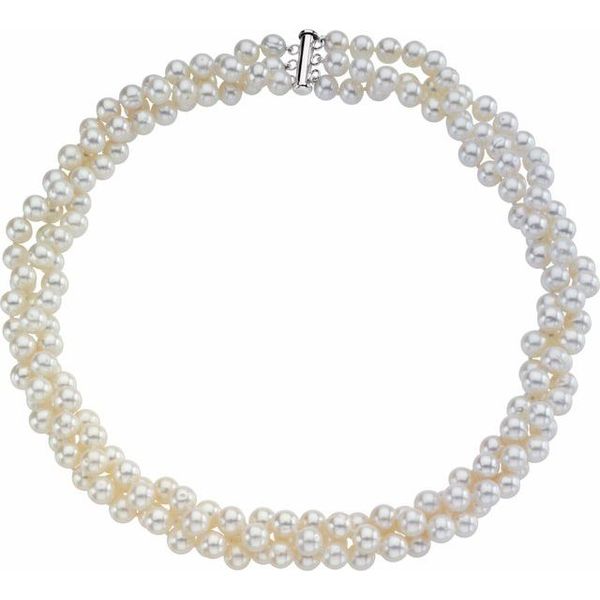 Pearl 3-Strand Necklace