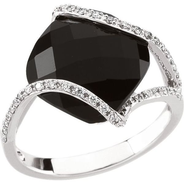 Accented Freeform Ring