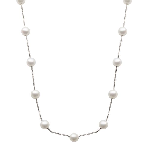 Sterling Silver Freshwater Pearl Necklace