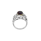 Solitaire Scroll Ring - Image 2