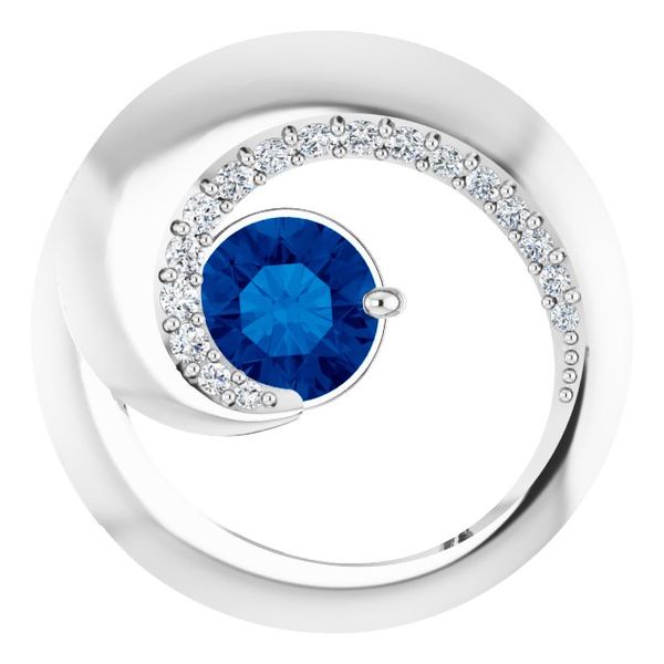 Accented Circle Pendant
