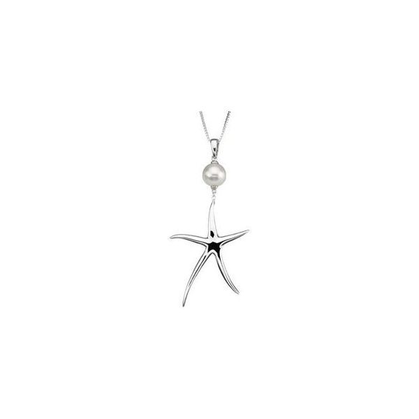 Pearl Starfish Necklace