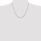 Leslie's 14K 1.6mm Singapore Chain - Image 4