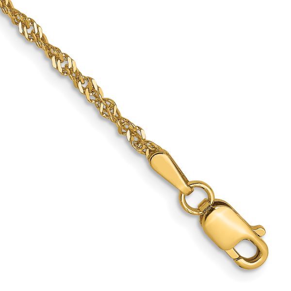 Leslie's 14K 1.6 mm Singapore Chain