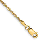 Leslie's 14K 1.6 mm Singapore Chain