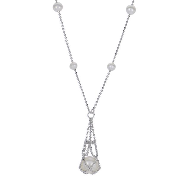 Sterling Silver Freshwater Pearl Necklace