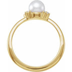 Accented Pearl Ring - Image 2