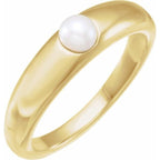 Pearl Dome Ring