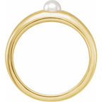 Pearl Dome Ring - Image 2