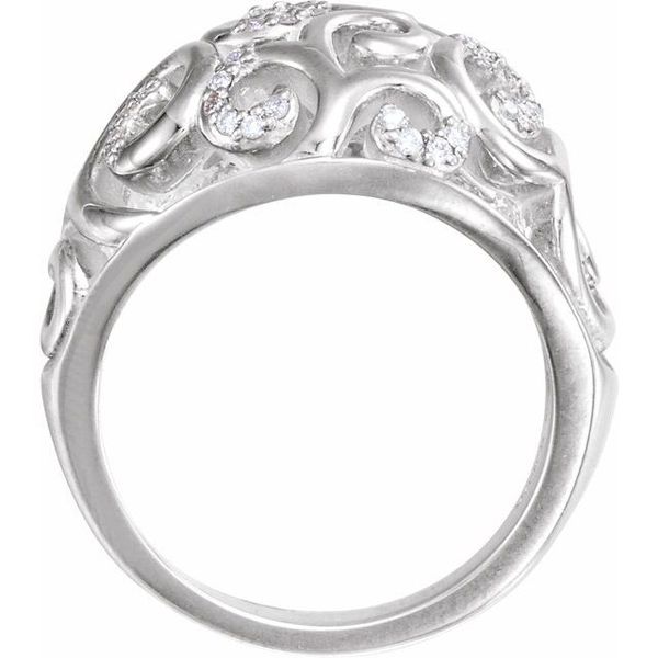 Accented Scroll Ring - Image 2
