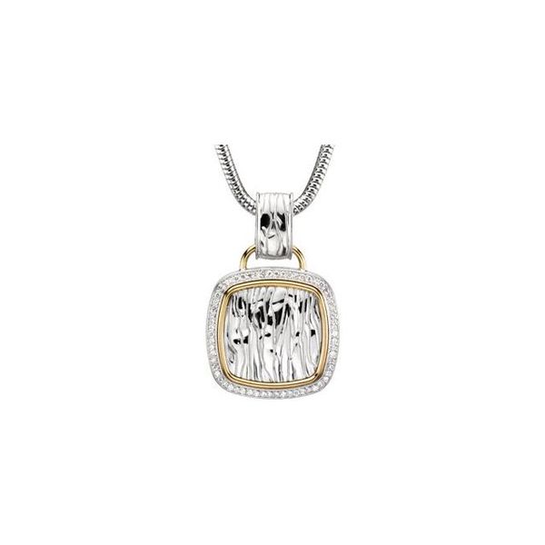 Accented Zebra Skin Necklace