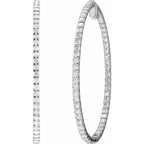 Inside-Outside Hoop Earrings - Image 2