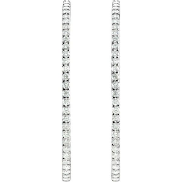 Inside-Outside Hoop Earrings - Image 3