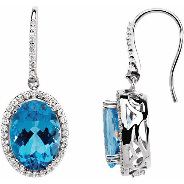 Halo-Style Earrings