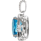 Halo-Style Pendant - Image 2