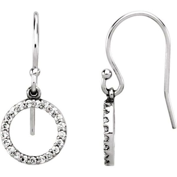 Accented Circular Earrings