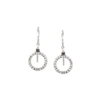 Accented Circular Earrings - Image 2