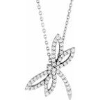 Accented Dragonfly Necklace
