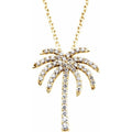 Palm Tree Necklace