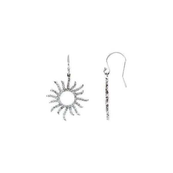 Accented Sun Earrings