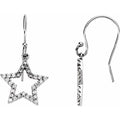 Accented Star Earrings