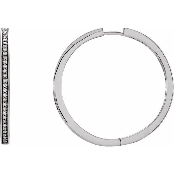 Inside-Outside Hoop Earrings